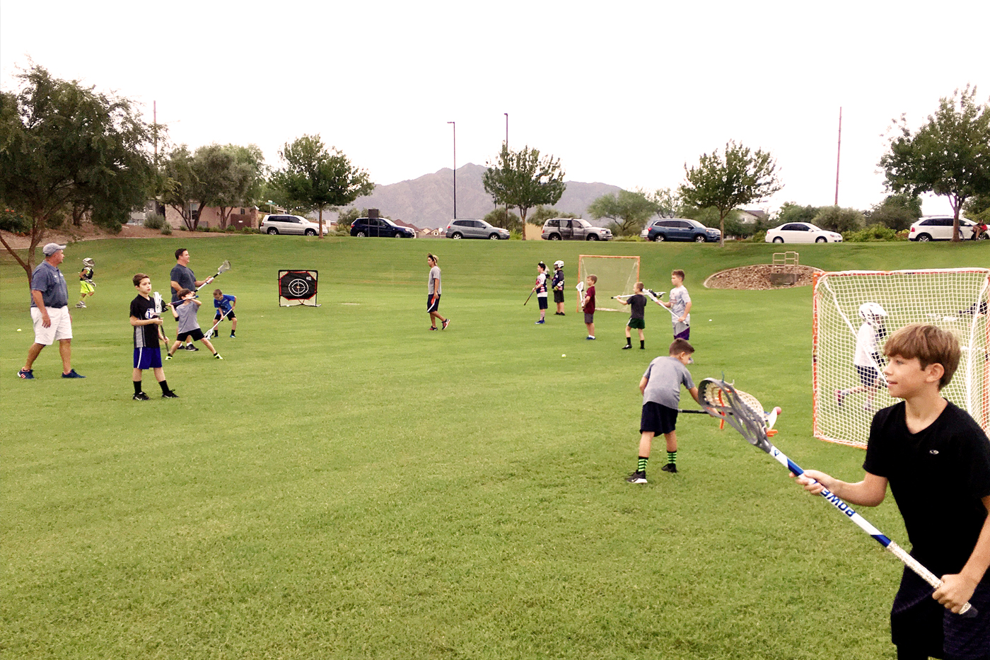 Great Turnout for Chandler’s Youth Lacrosse Clinic